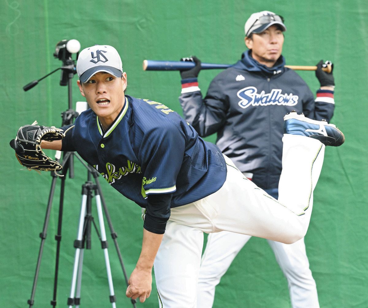 ヤクルト・高橋奎二、初の開幕投手へ直球磨く！平均球速と最速のアップ 