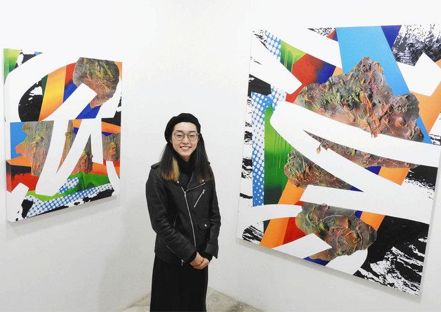 デジタルとアナログを融合 名古屋 西区で京都の画家 松村さんの個展 中日新聞web