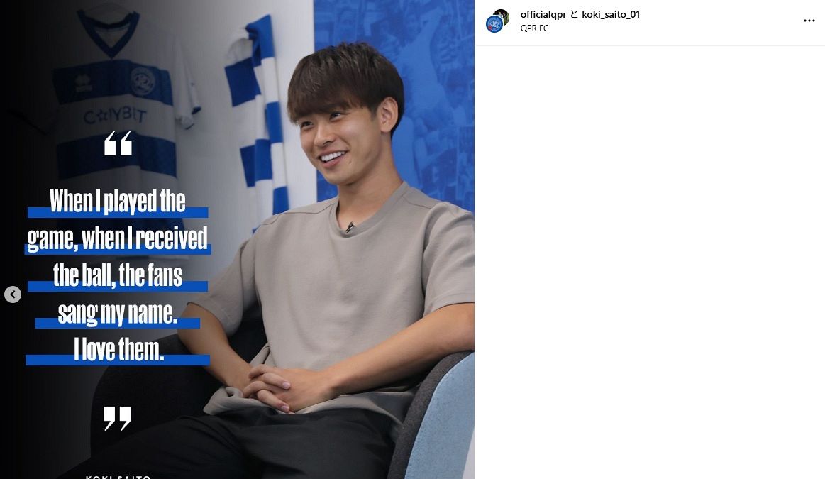 斉藤光毅 斉藤 光毅(クイーンズパーク・レンジャーズ 背番号14) - 海外サッカー