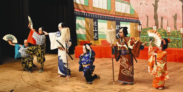 長ぜりふも生き生きと 各務原の村国座子供歌舞伎 中日新聞web