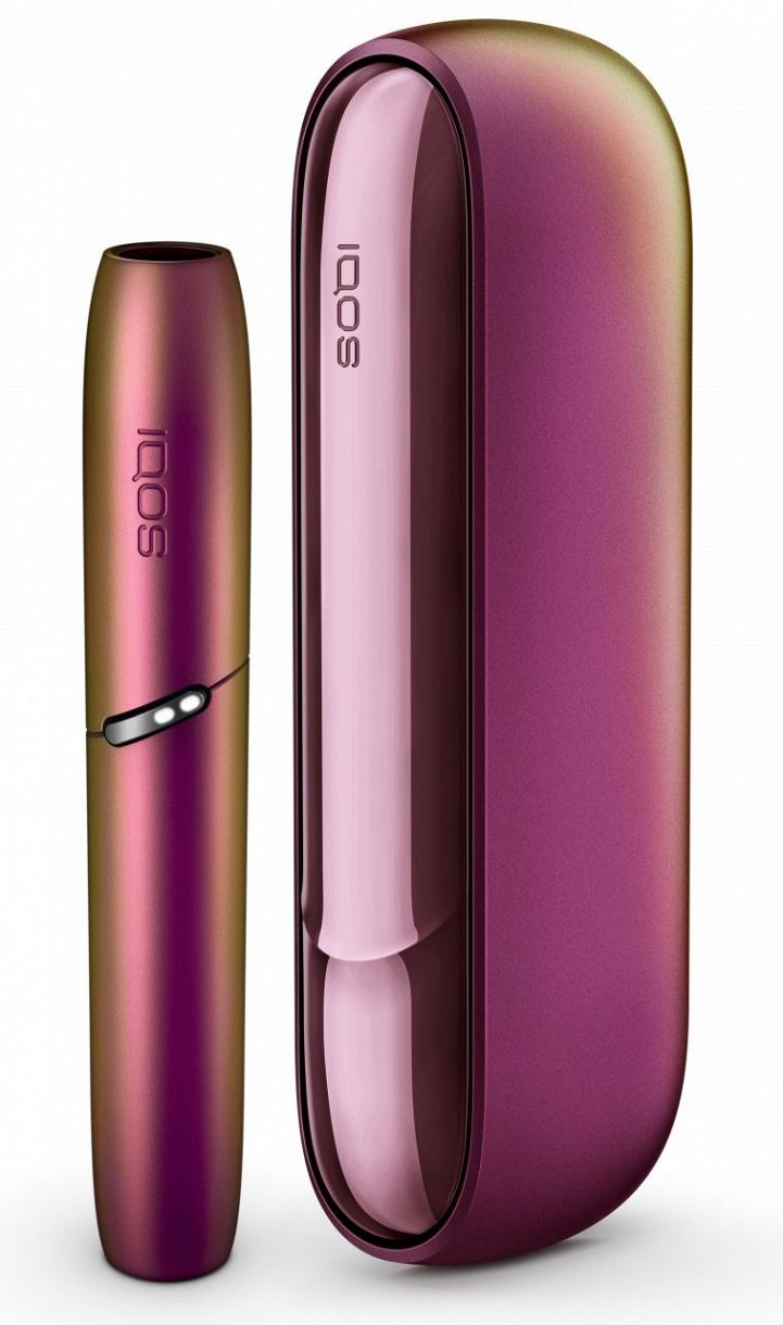 光の当たる角度で変化するパープル! IQOSの数量限定製品「プリズム