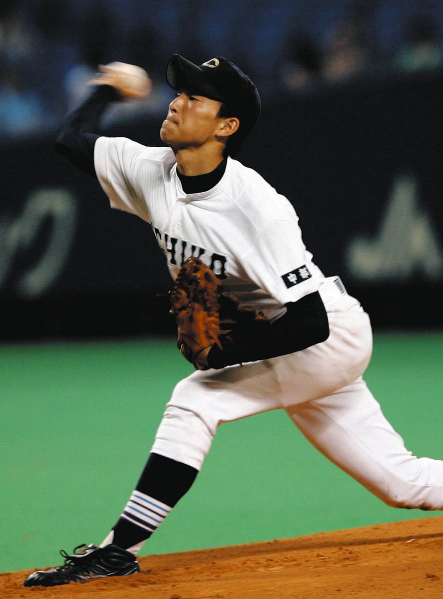 現中日ドラゴンズ 田島慎二投手(12)高校時代練習着