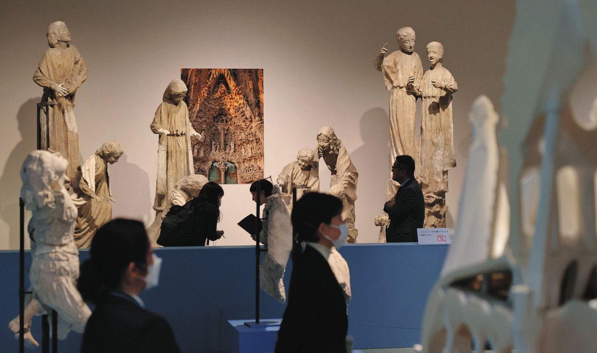 ガウディとサグラダ・ファミリア展」が開幕 建設続く聖堂、歴史や造形