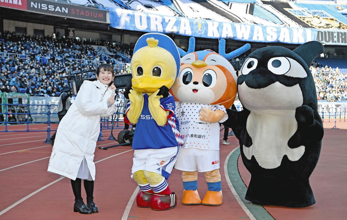 マリノス君 初の頂点 2年前のおいっ子 マリノスケ に続いた Jマスコット総選挙 中日スポーツ 東京中日スポーツ