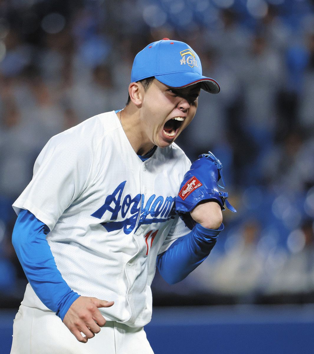 中日ドラフト1位の青学大・中西聖輝、8回まで被安打1の快投で完投勝利