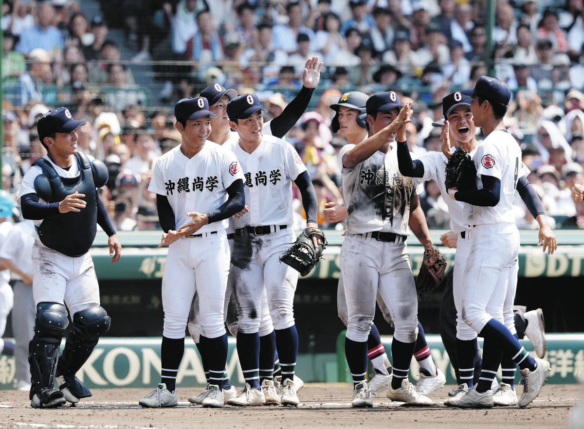 沖縄尚学がタイブレーク制しベスト8進出 今大会6試合目のタイブレーク 