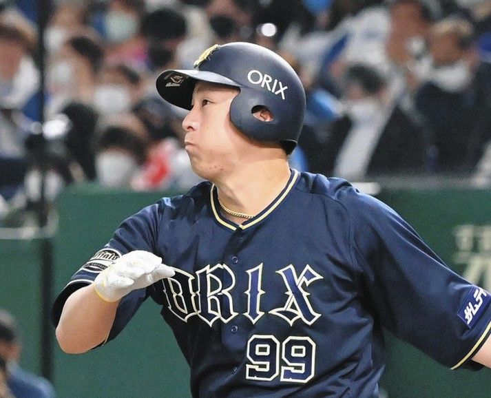 ORIX 99 杉本 ラオウ 2022開幕シリーズ 実使用 直筆サイン入り