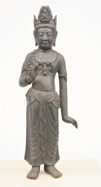 真光寺の国重文「観音菩薩」、東京に対の「勢至菩薩」 大津市歴史