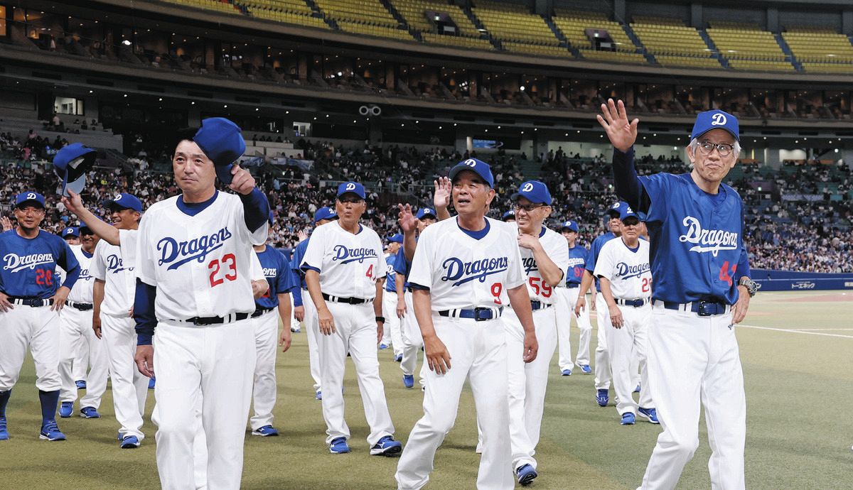 中日OB戦】星野仙一、高木守道、大島康徳、杉下茂…ネットでは