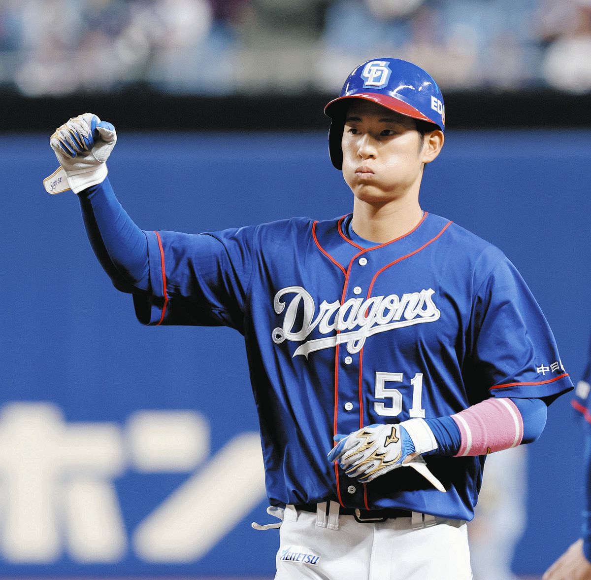 NPB、23日の中日ー阪神戦の公式記録訂正 6回の中日・上林誠知の