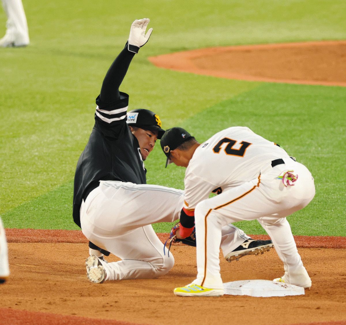 山川穂高、オールスターで盗塁試みるも悠々アウト スライディング前に