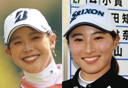 吉田優利（左）、渋沢莉絵留