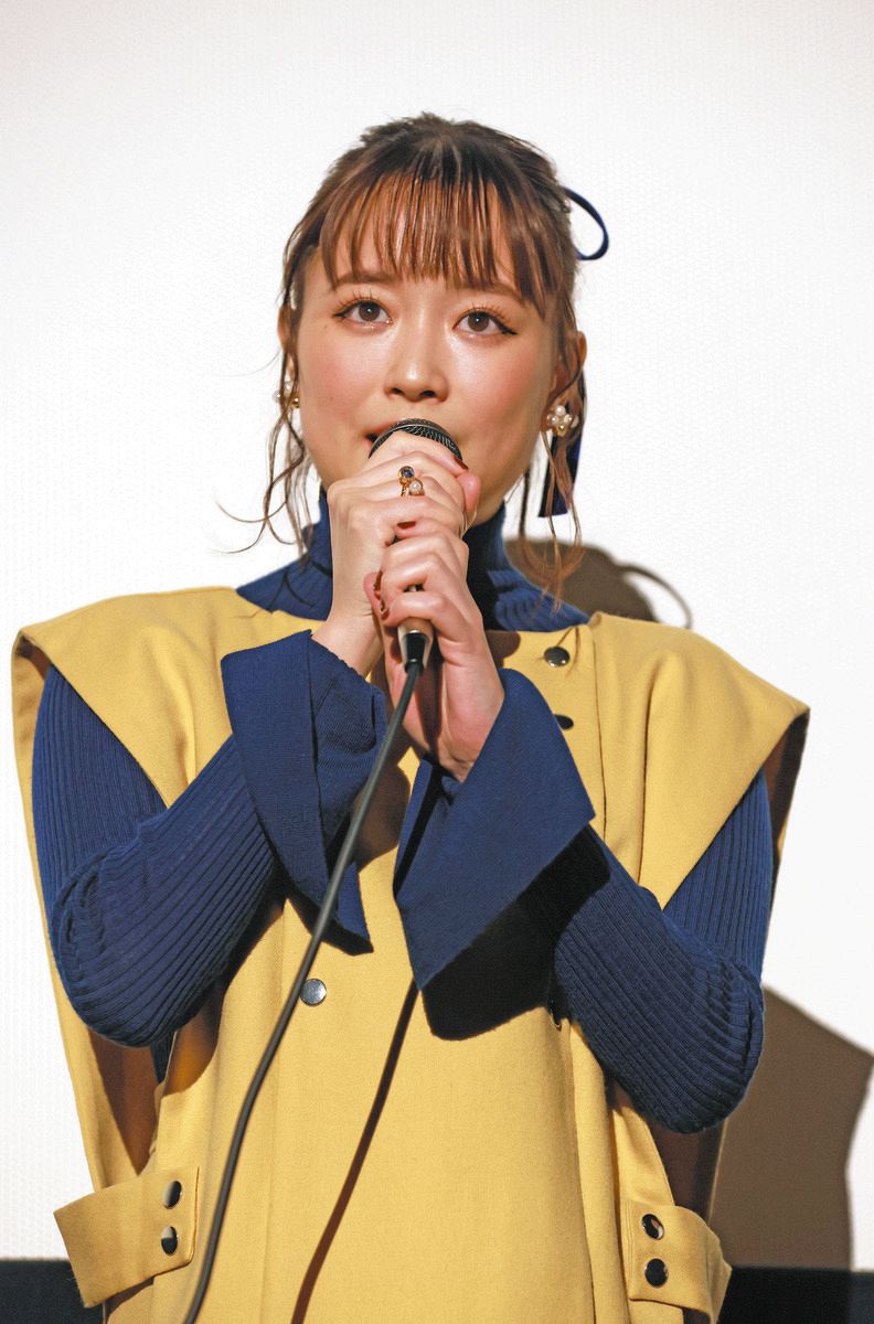 映画の感想を語る大原櫻子