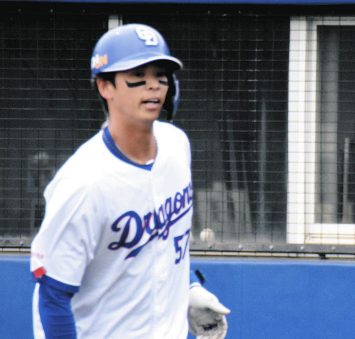 中日ルーキー・花田旭、2号ソロ ファームハヤテ戦の5回に左翼へ一発