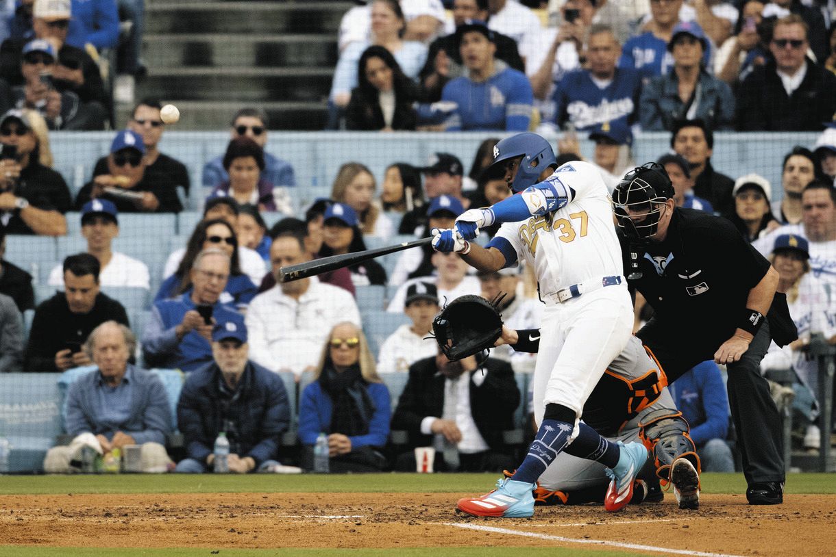 値千金3ランのテオスカー・ヘルナンデス、「大谷翔平の一発が重要だっ