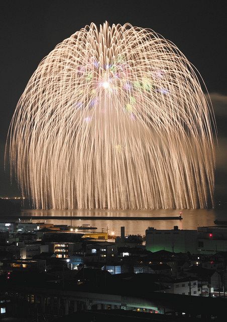 蒲郡まつり 大輪夜空彩る 中日新聞web