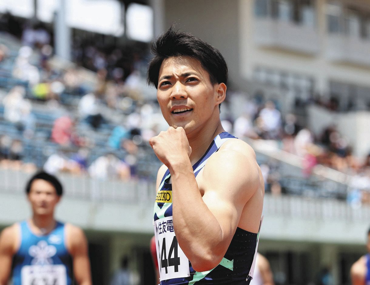山県亮太9秒95 100m日本新記録を樹立 日本人4人目の9秒台 中日スポーツ 東京中日スポーツ 山県亮太9秒95 100m日本新記録を樹立 日本人4人目の9秒台 中日スポーツ 東京中日スポーツ