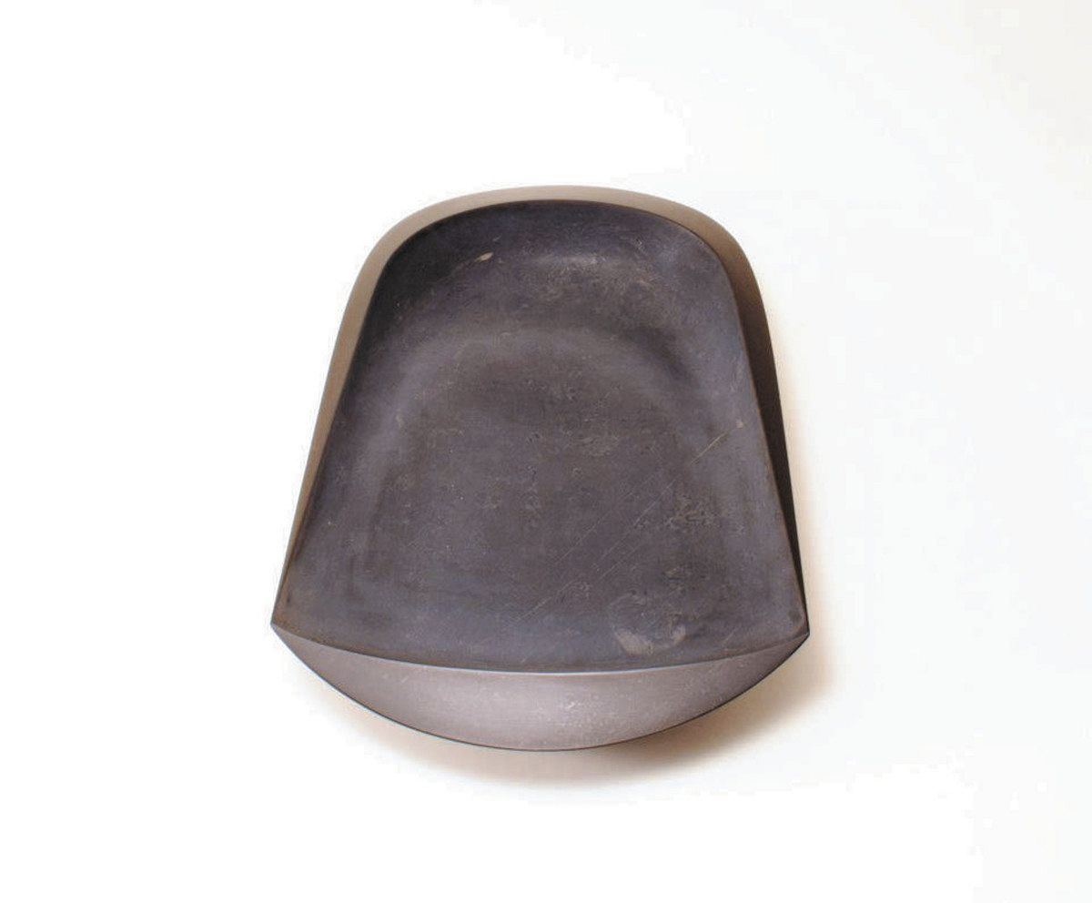 鳳鳴石 円硯 名倉鳳山 利幸時代 新古美術 玄清堂 | 厳選された美術品を世界遺産「石見銀山」がある島根