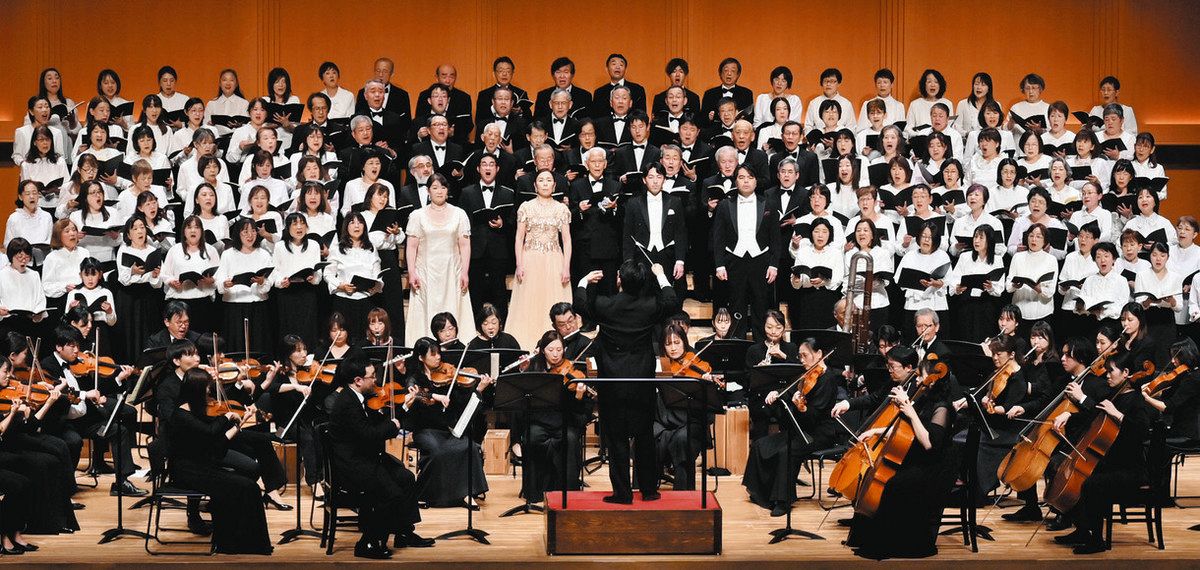 中濃混声合唱団が「第九」高らかに 可児で旗揚げ公演：中日新聞Web