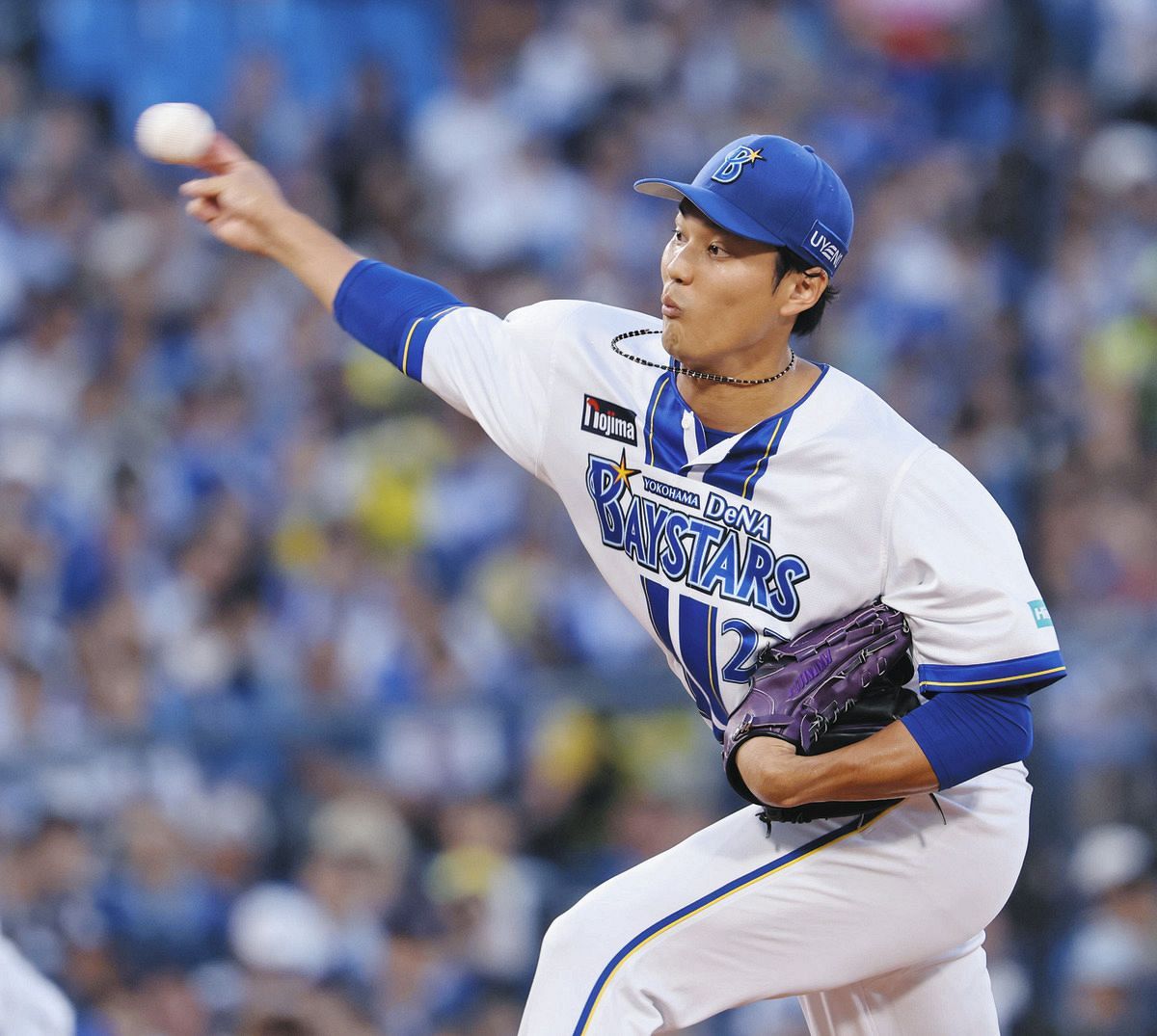 DeNA・藤浪晋太郎、3回パーフェクトの好投…唯一の右打者・ロドリゲス