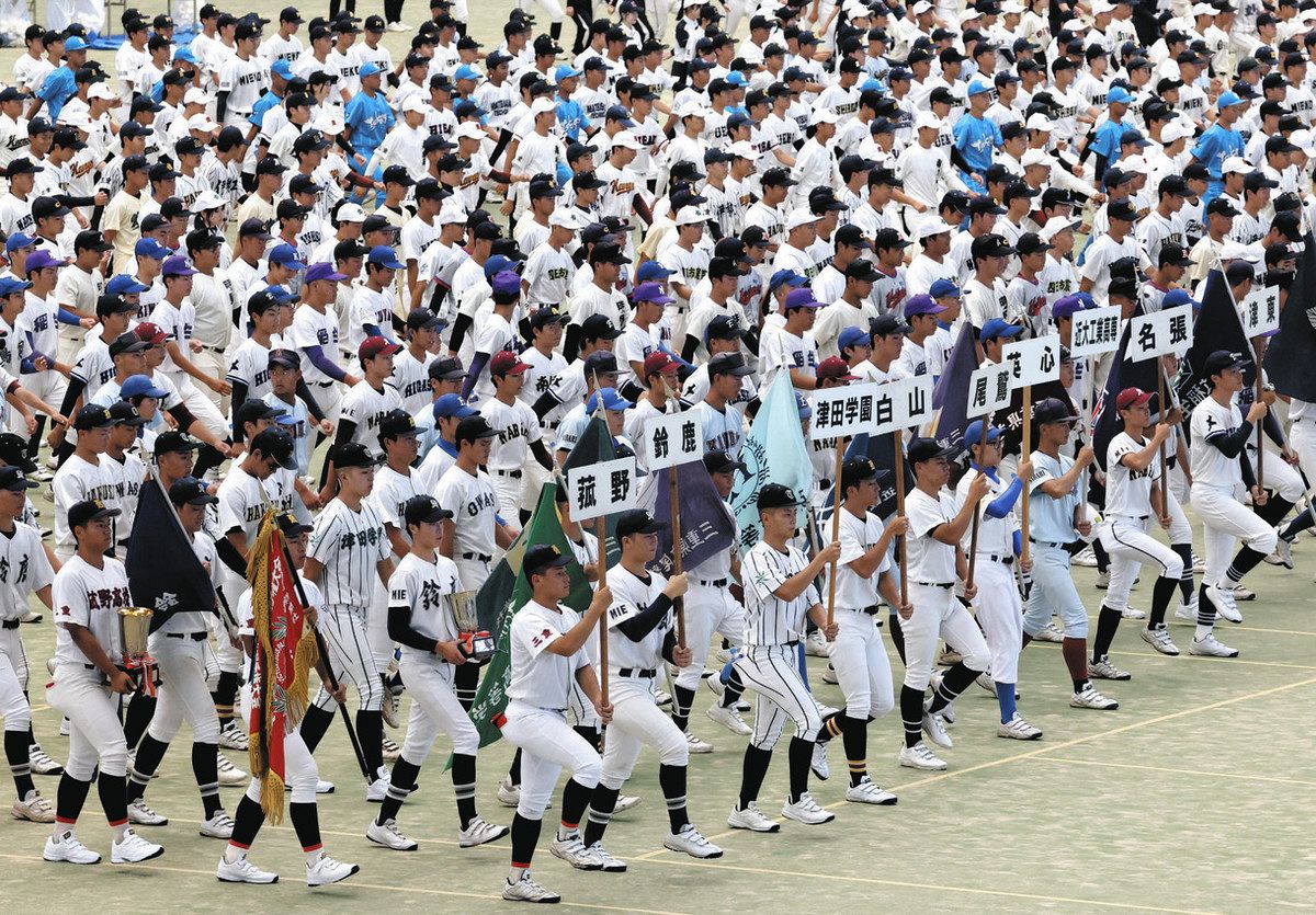 全国高校野球三重大会、5日に開幕 出場59チームが四日市ドームで