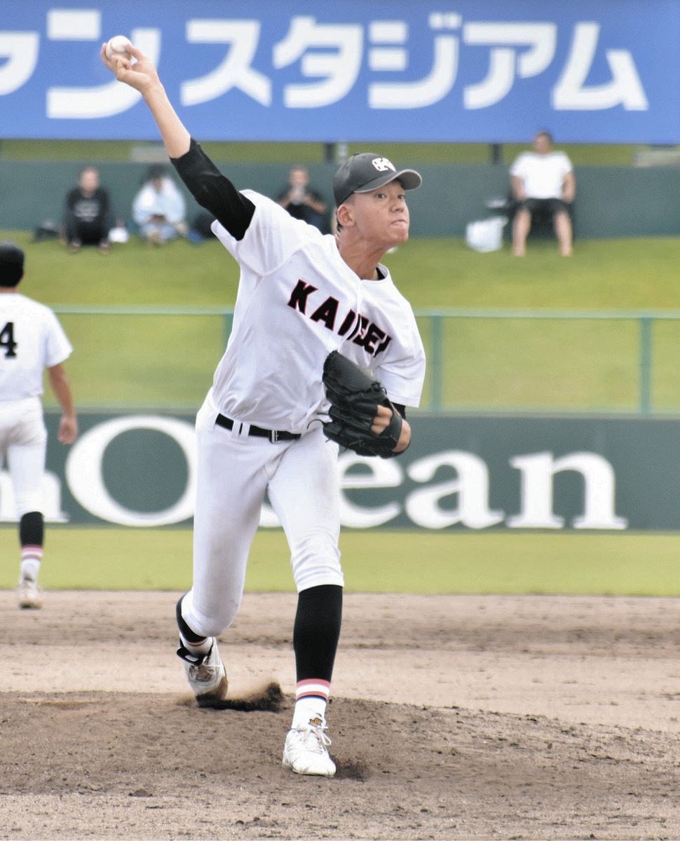 海星、シードの昴学園撃破 身長2メートルの超大型右腕・増地咲乃介が好リリーフ【高校野球三重大会】：中日スポーツ・東京中日スポーツ