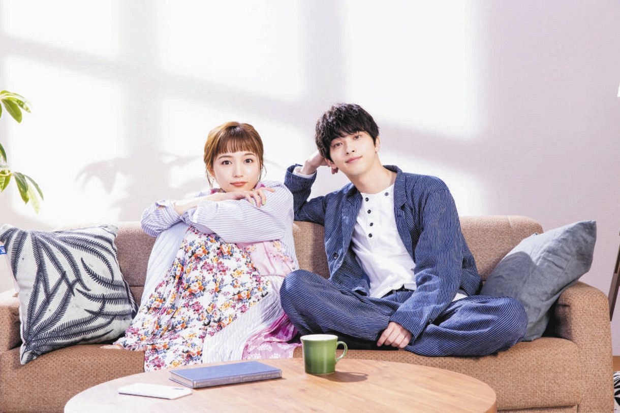 川口春奈と横浜流星 一つ屋根の下でキュンとする掛け合い 着飾る恋には理由があって 4月スタート 中日スポーツ 東京中日スポーツ