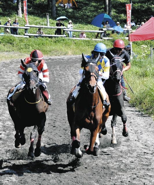 70年続いた高ボッチ高原の観光草競馬に幕 コロナ禍で馬の確保難しく：中日新聞Web