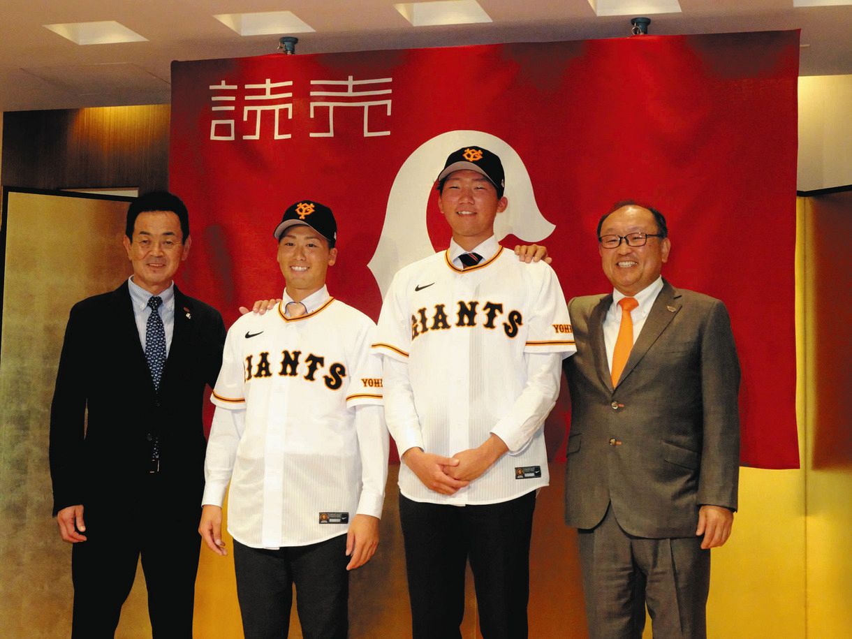 巨人】ドラフト5位、西濃運輸の船迫大雅投手が会見、来季の目標は