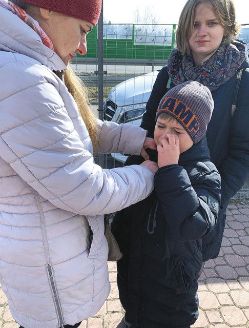 パパに会いたい ７歳涙 ウクライナの子ども１５０万人超避難 中日新聞web