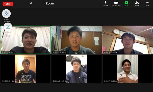 学生たち やるじゃないか 東京新大学野球リーグで４年生の 最後の舞台 実現 主将６人がオンライン会議で発案 中日スポーツ 東京中日スポーツ