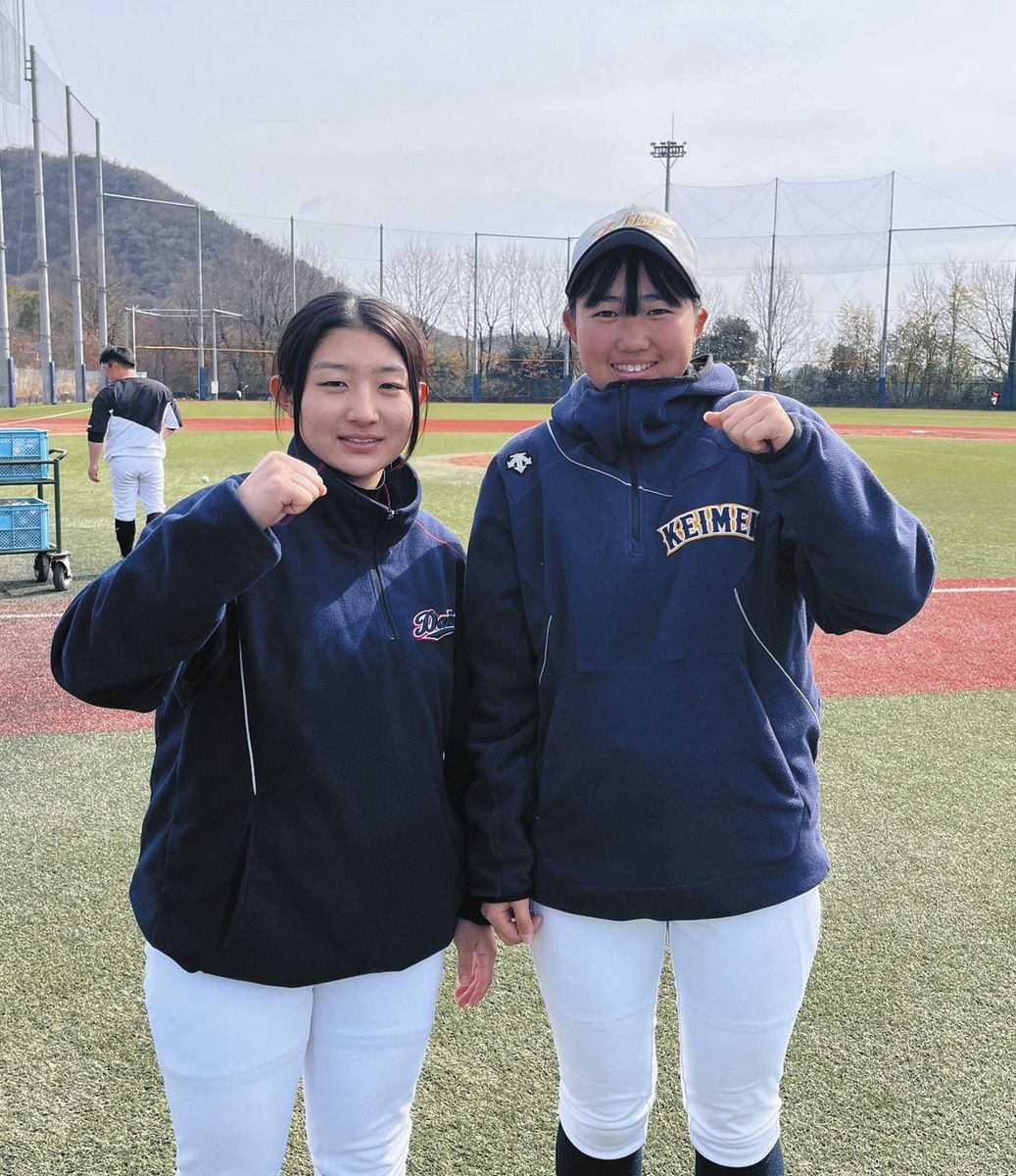 岐阜県リーグ・東海学院大野球部、女子選手が入部 試合はクラブチーム