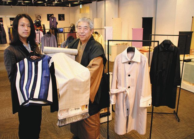 牛首紬 デザイナー しいのき迎賓館で洋服展示会 北陸中日新聞web