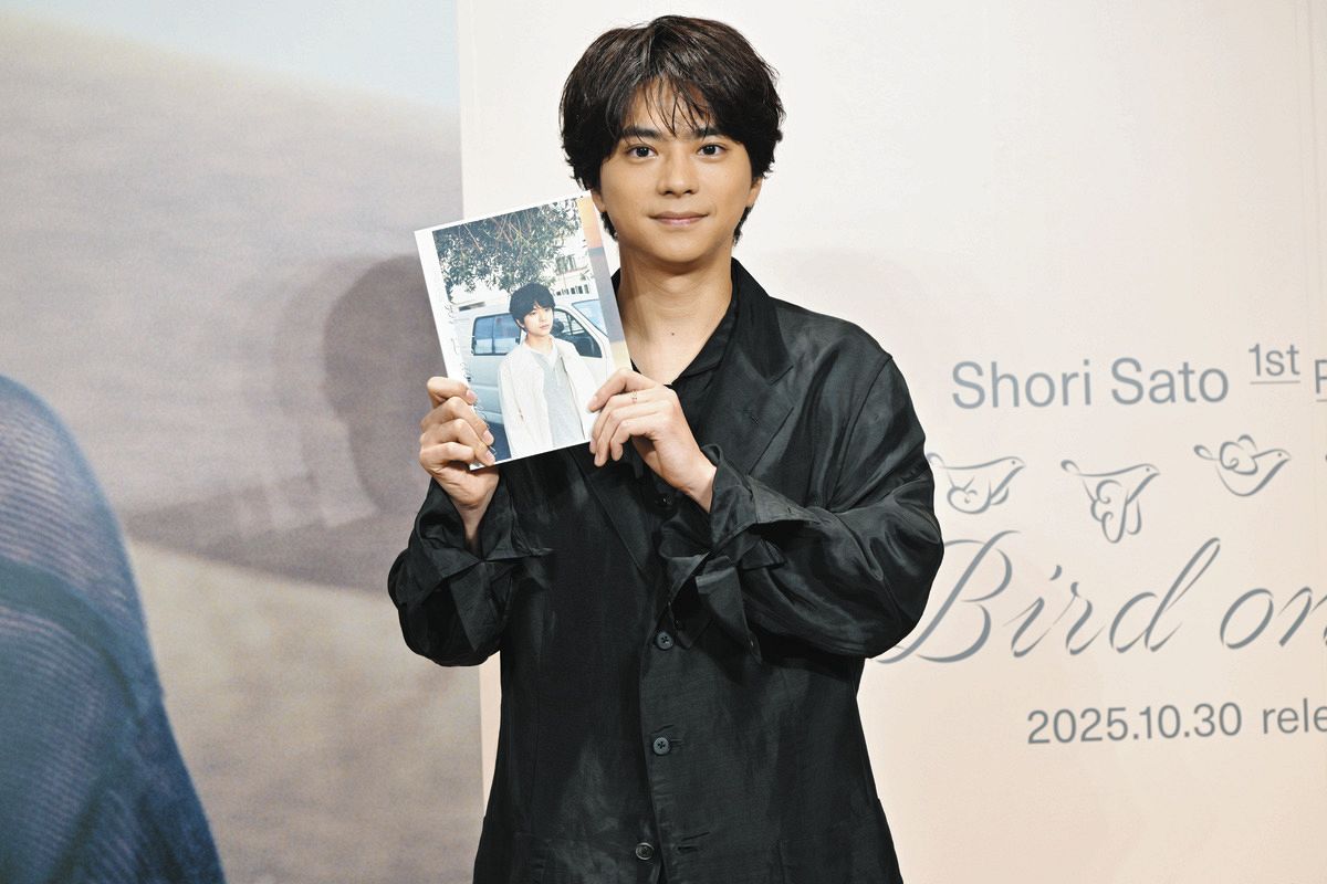 timelesz・佐藤勝利 初の写真集を見せたいメンバーは「7人もいるのに1