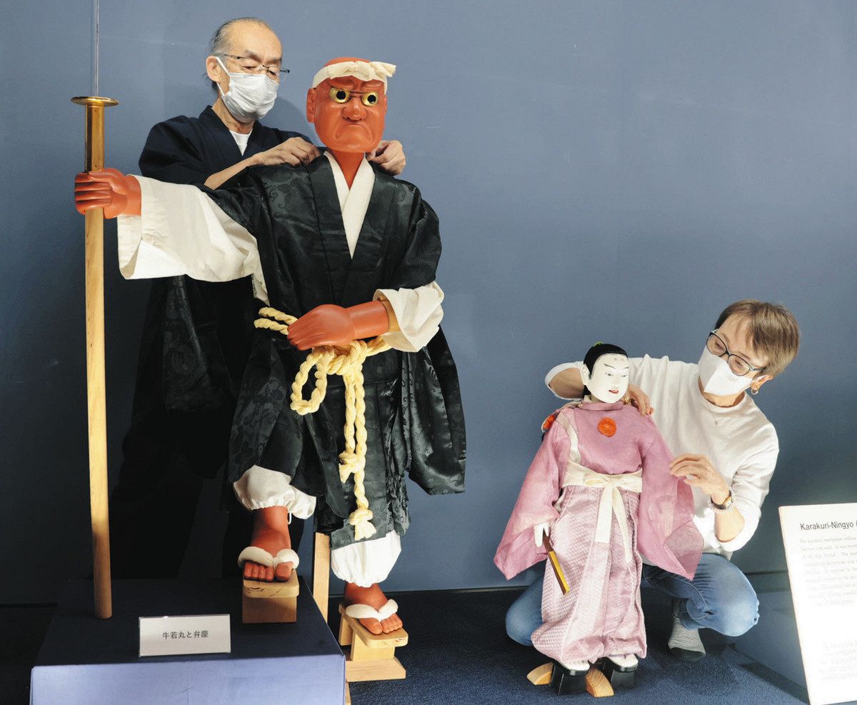 からくり人形師・八代目庄兵衛の技 犬山で遺作展始まる：中日新聞Web