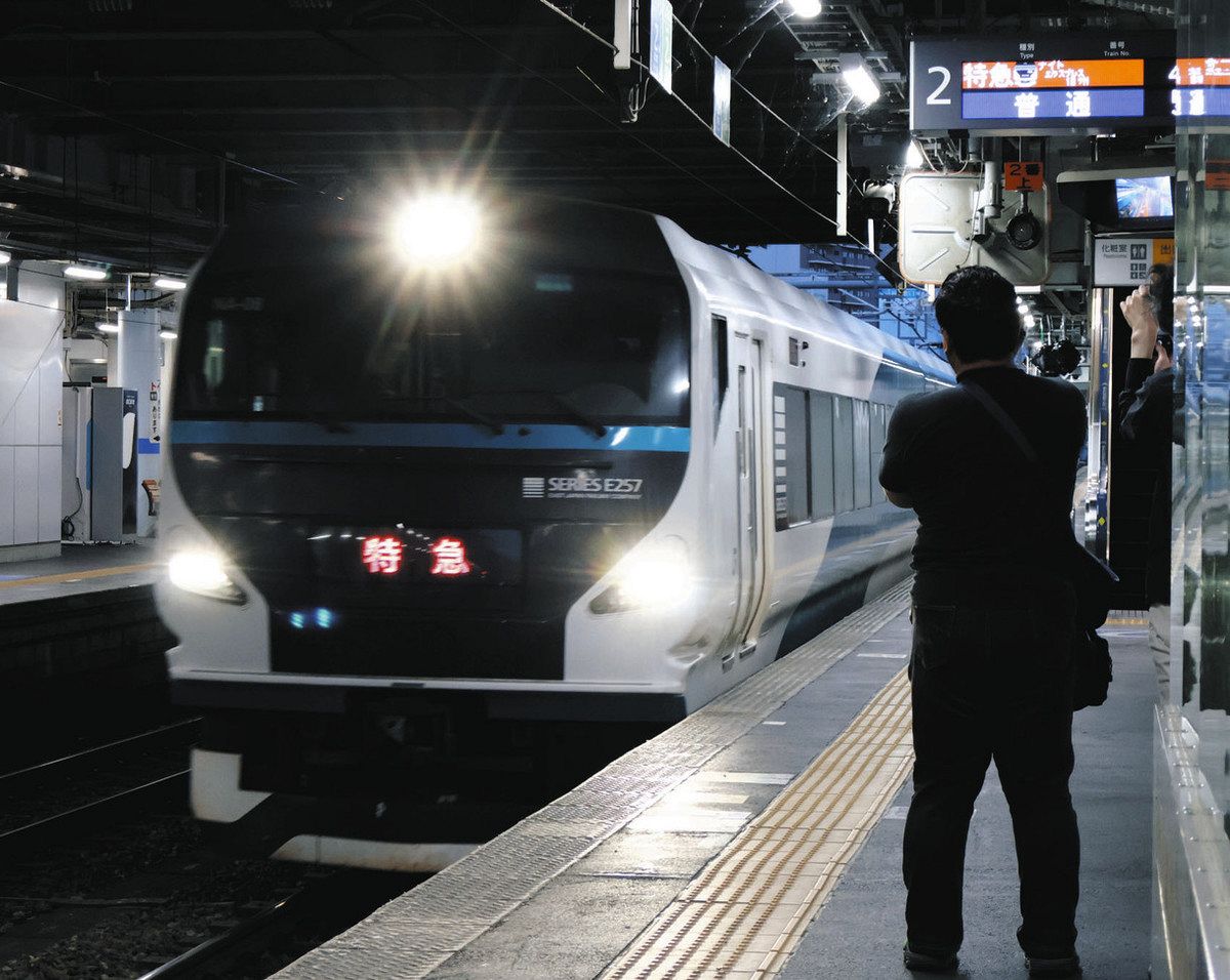 鉄道/新宿行SHINJUKU・長野行NAGANO/プレート/表裏/サボ/行先板