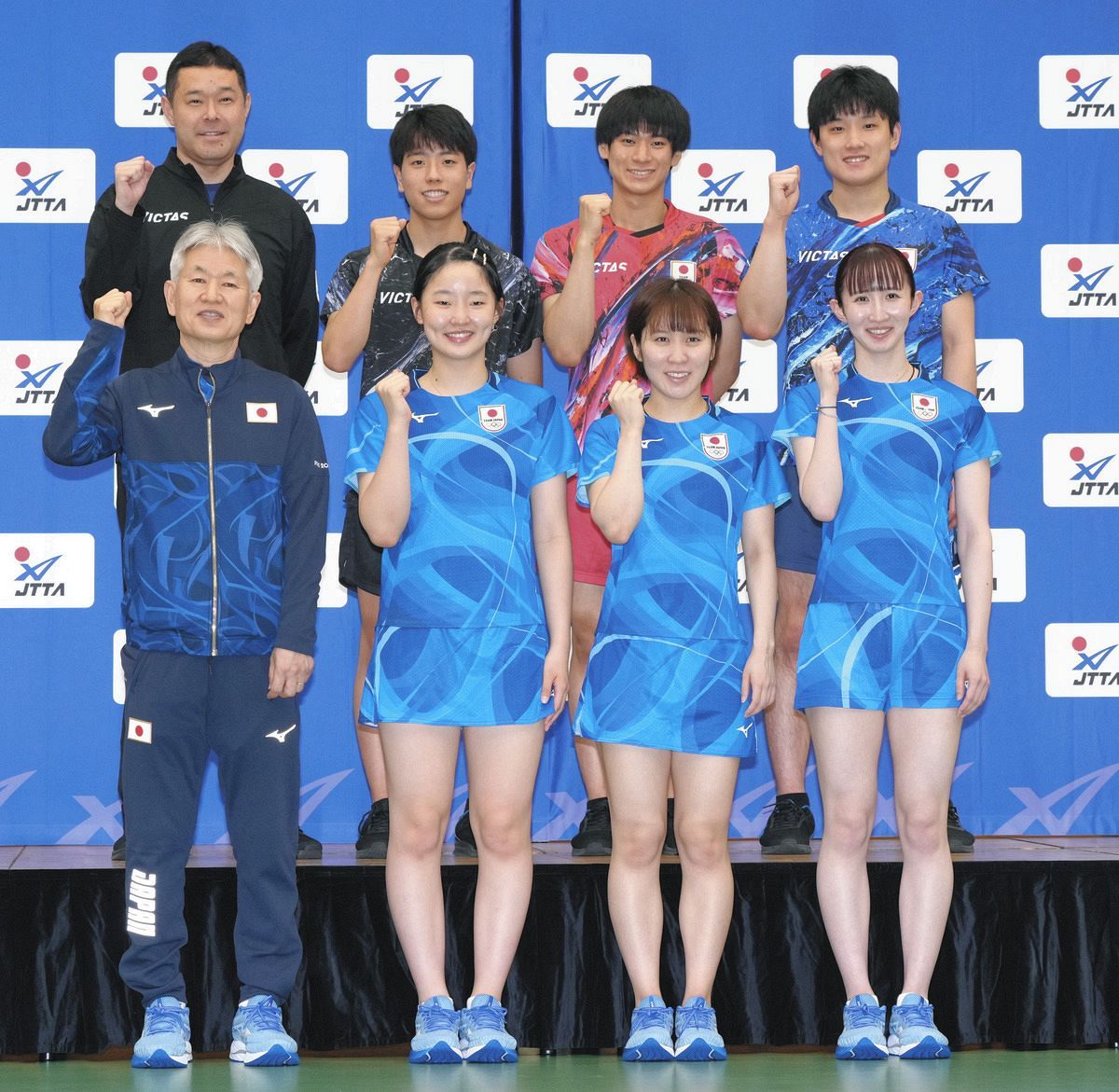 卓球日本代表「自信と感謝で最後まで戦う」 平野美宇、パリ五輪へ抱負 