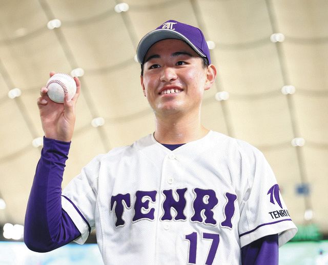 天理大学野球部 公式戦用キャップ