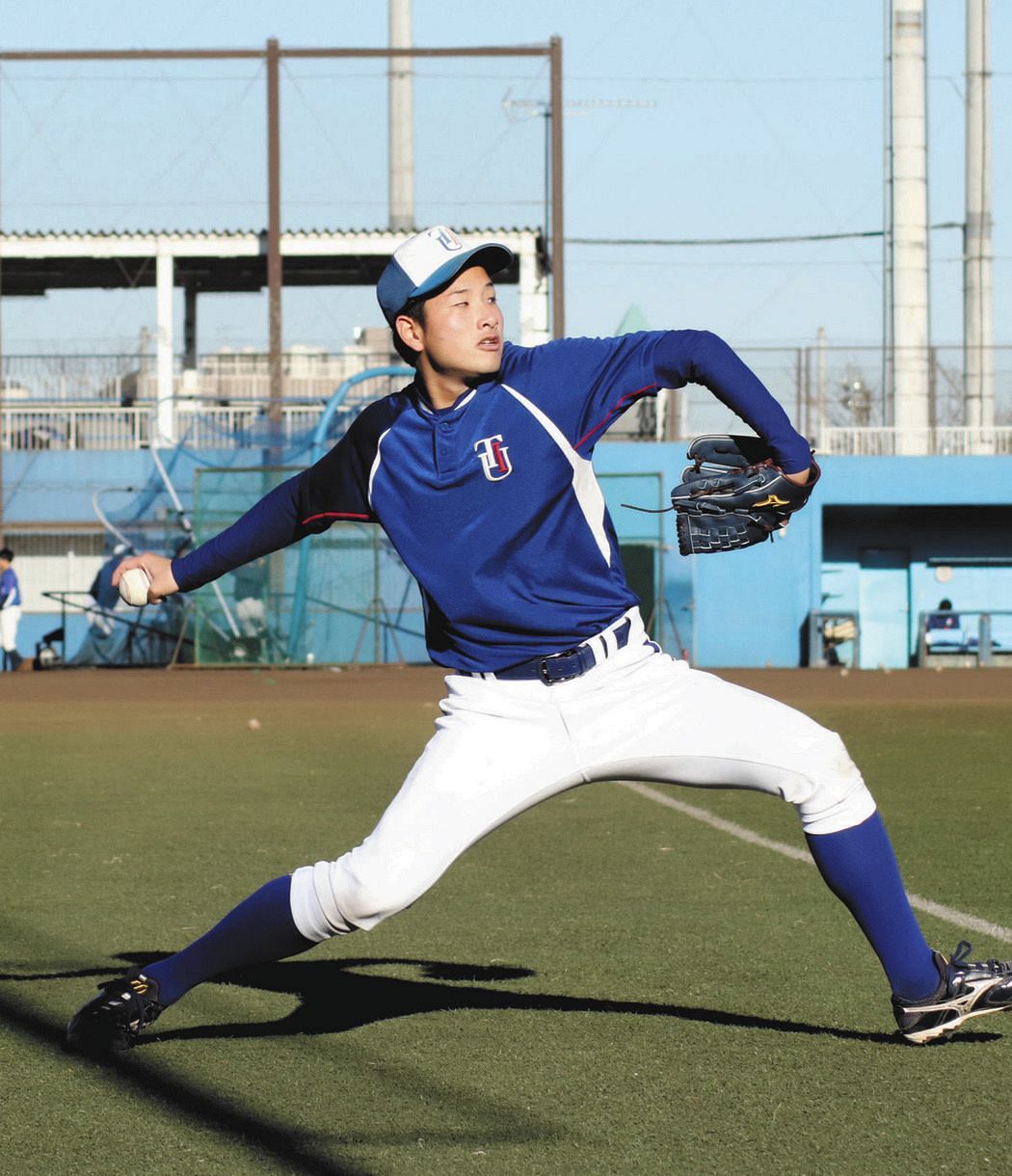 東京国際大 重川 目標は優勝 リーグno 1投手 将来見据え勝負の1年がスタート 大学野球 中日スポーツ 東京中日スポーツ 東京国際大 重川 目標は優勝 リーグno 1投手 将来見据え勝負の1年がスタート 大学野球 中日スポーツ 東京中日スポーツ