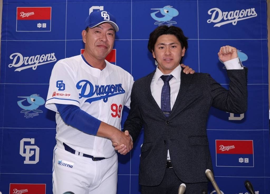 中日・三浦瑞樹が支配下登録、背番号は「69」に「どんな場面でも