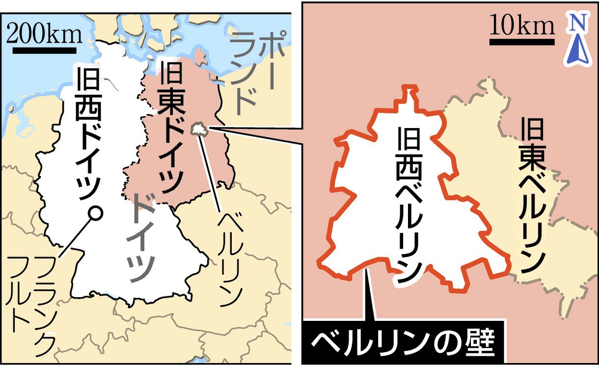 崩壊直後のベルリンの壁に唯一描いた日本人画家 ドイツ統一35年記念に