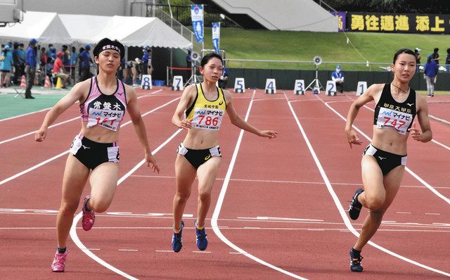 来年こそ決勝へ 高校総体女子１００ 安城学園の小松選手 中日新聞web