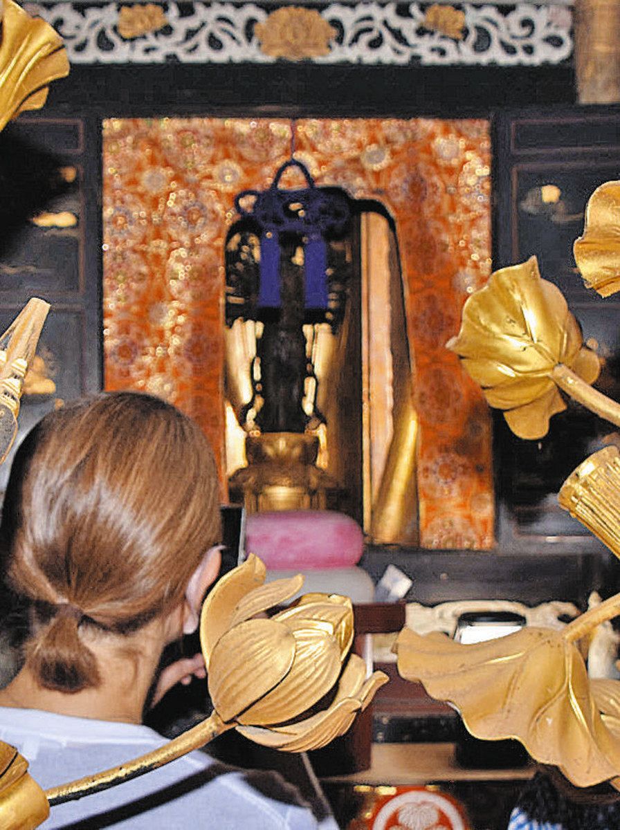 20年ぶり、銅造千手観音立像を開帳 あわら・補陀洛山畝畦寺：日刊