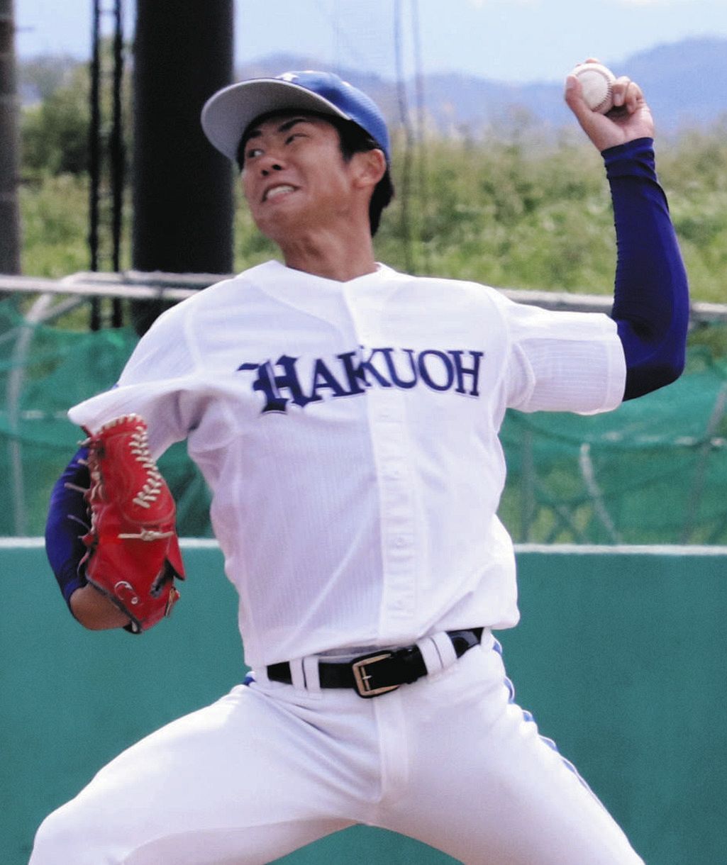 白鷗大・曽谷龍平投手、故郷・奈良を離れて“上位候補”に成長「試合より