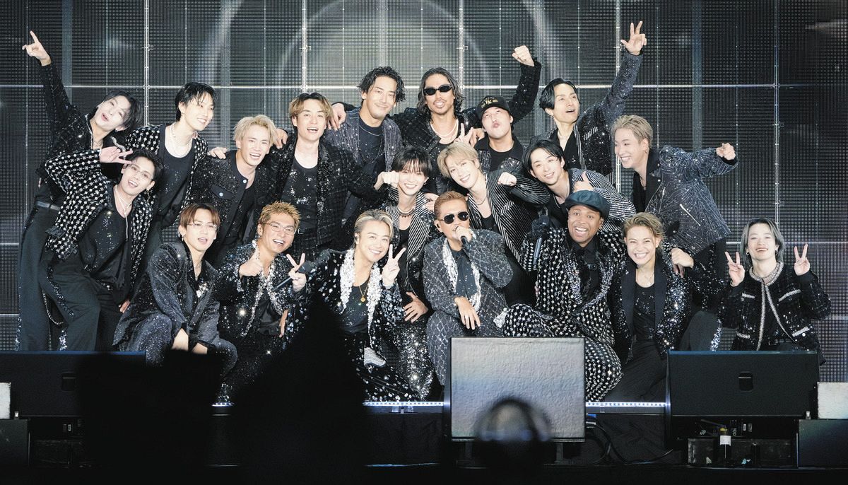 EXILE THE SECONDの2026ツアー発表 6月の静岡皮切りに3都市5公演
