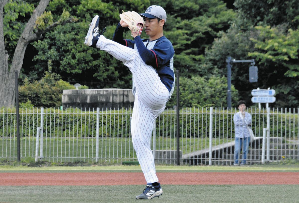 愛知県田原市出身のヤクルト・小川泰弘、高3夏以来の”隣町”豊橋市民