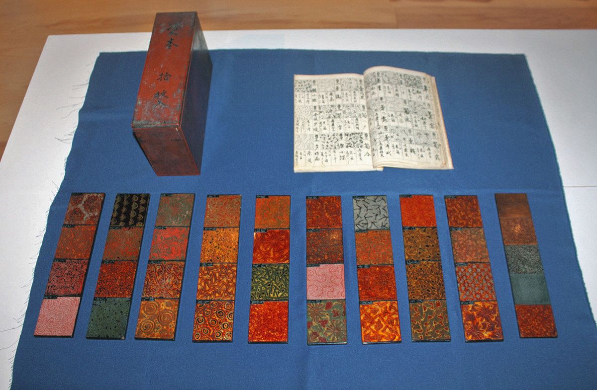 若狭塗見本手板 市文化財に 小浜江戸後期－明治の技伝える：日刊県民