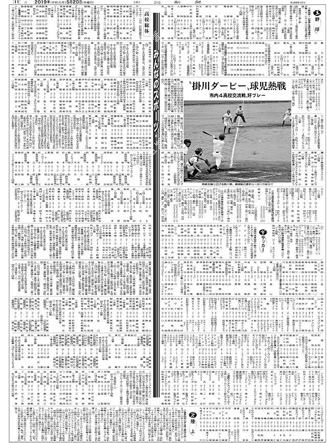 ２０１９年５月２０日掲載 ３ 中日新聞しずおかweb