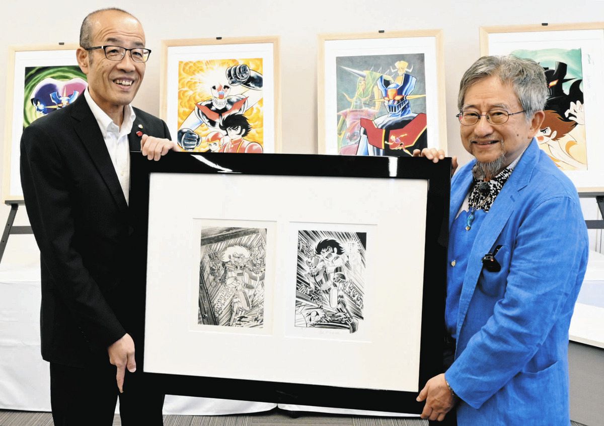 永井豪さんが能登地震後初めて故郷・輪島訪問：北陸中日新聞Web