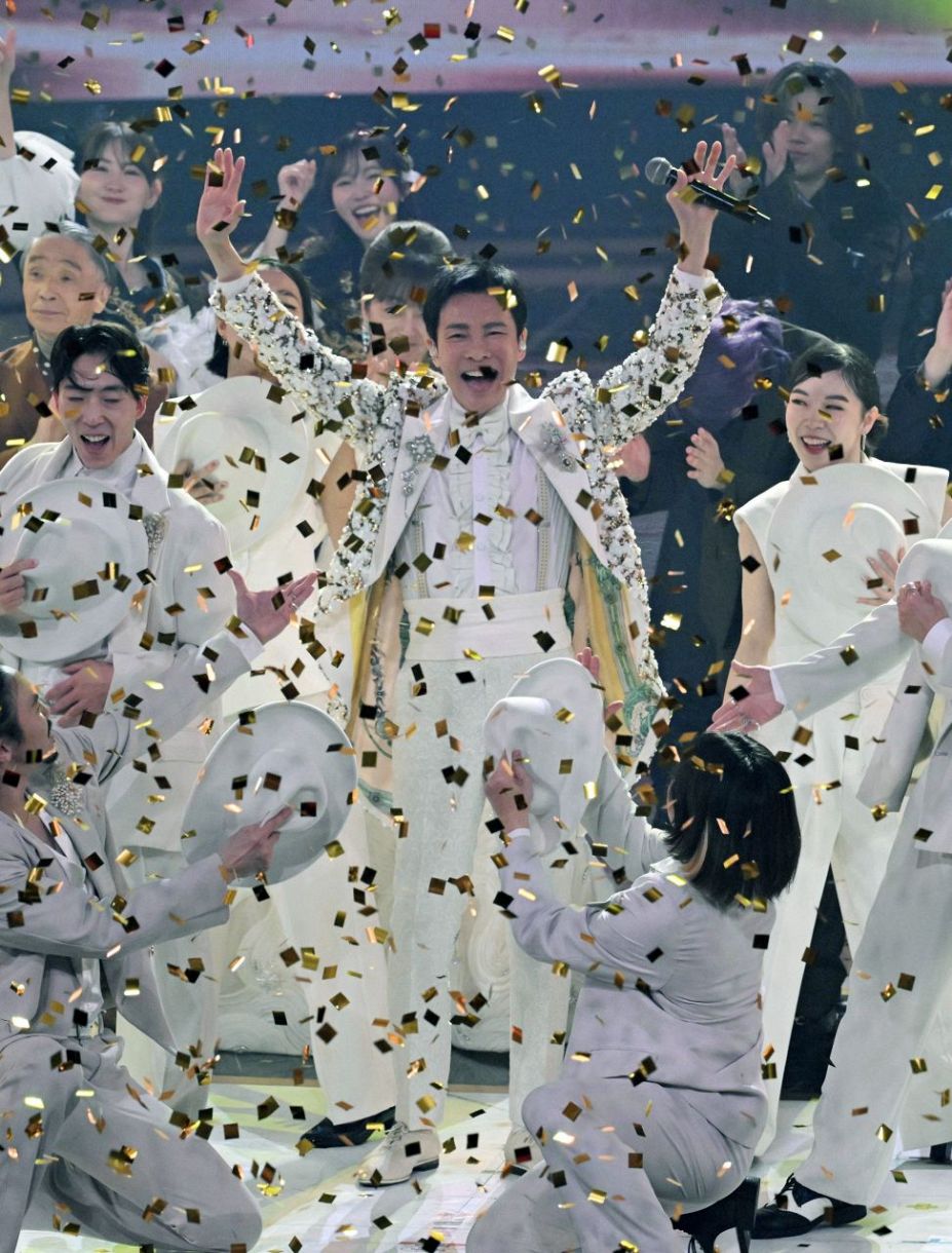 紅白歌合戦】郷ひろみ「サンキュー、紅白ありがとう。紅白、最高